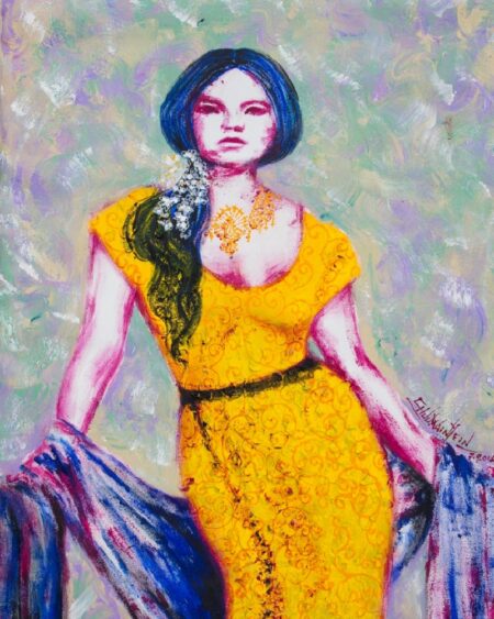 A girl of maze